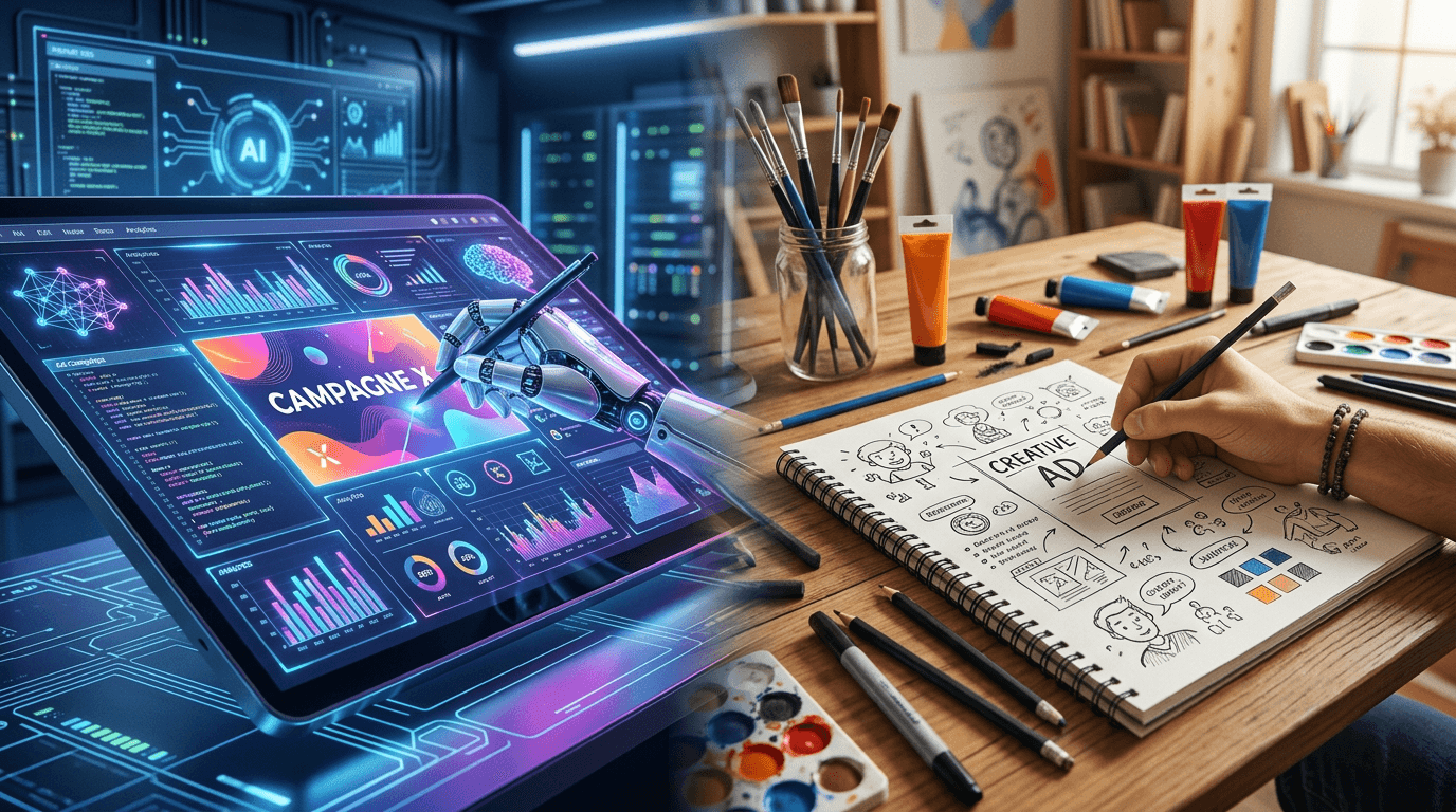 Meta Advantage vs Human Ad Creative: CPG Performance Benchmarks