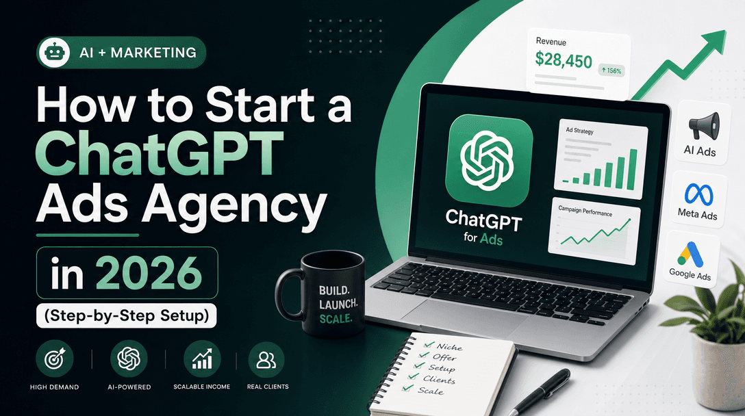 How to Start a ChatGPT Ads Agency in 2026 (Step-by-Step Setup)