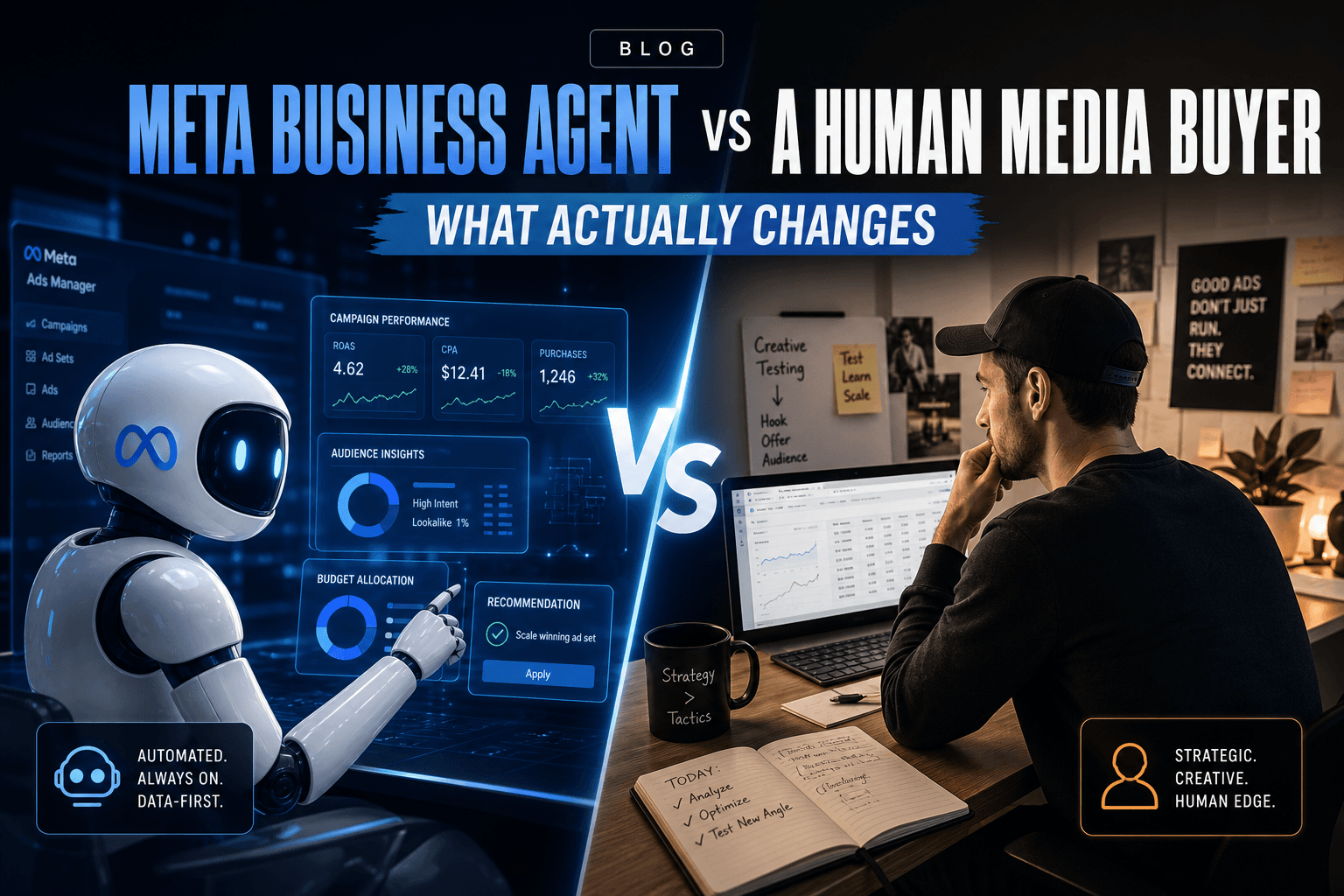 Meta Business Agent vs a Human Media Buyer: What Actually Changes