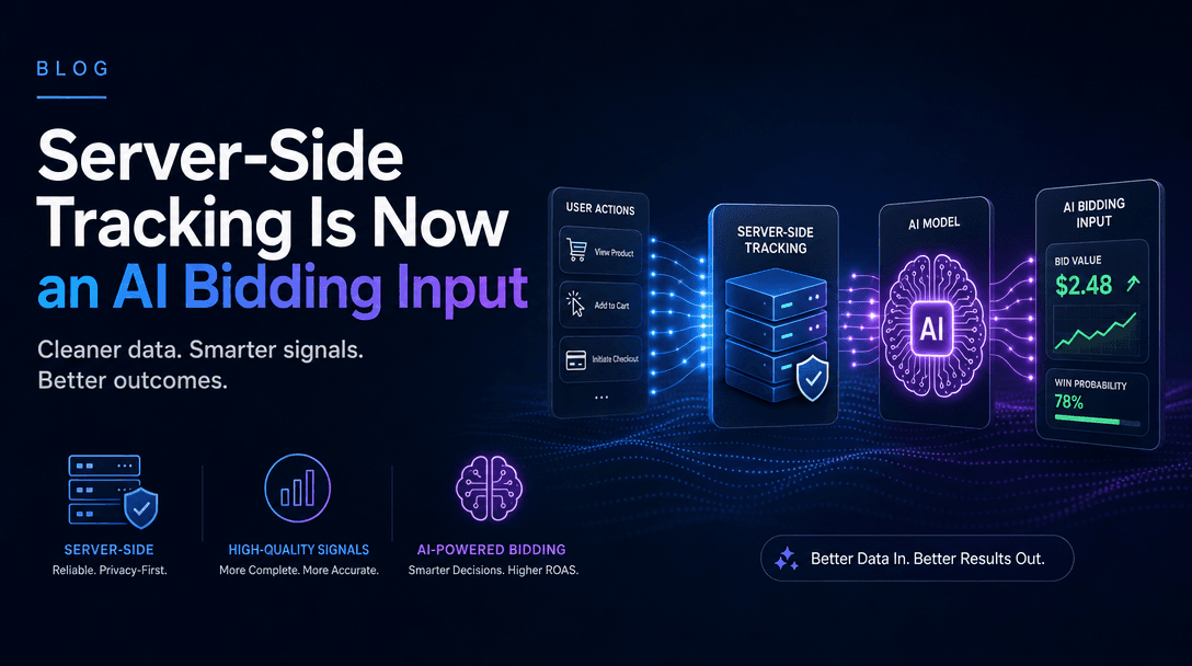Server-Side Tracking Is Now an AI Bidding Input