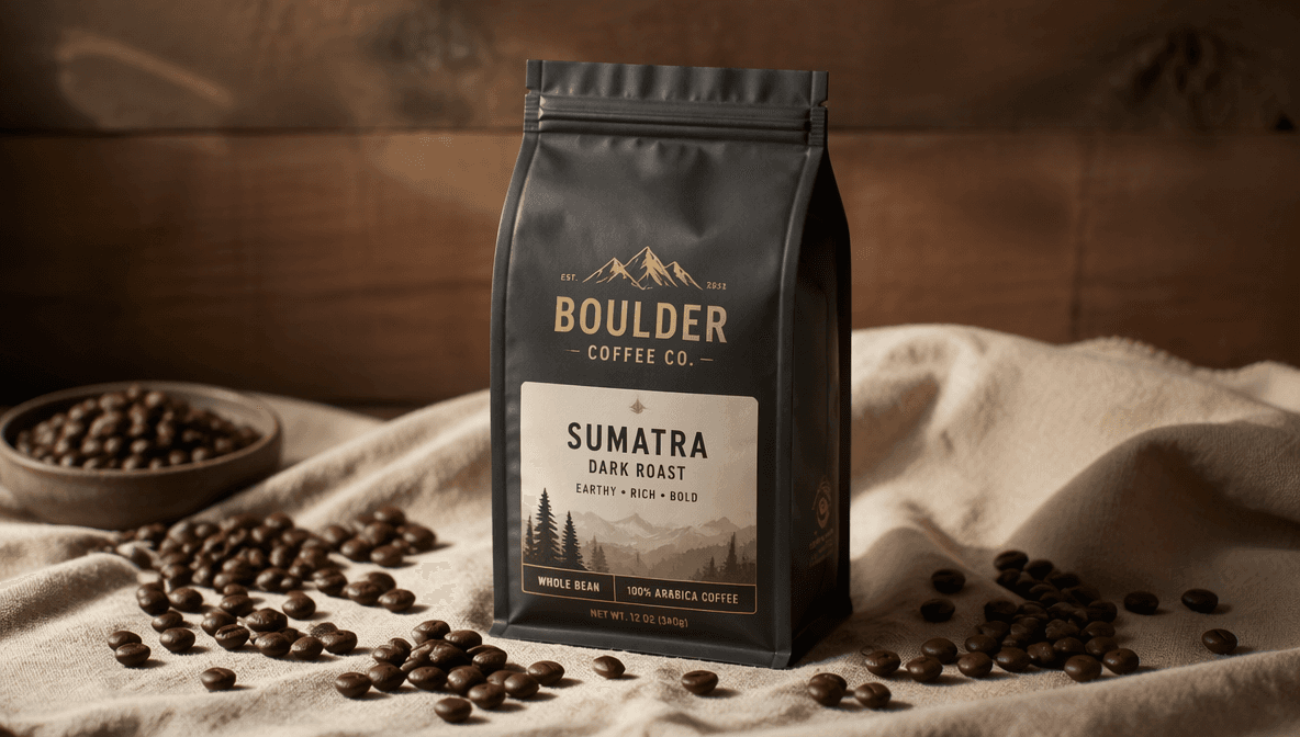 Coffee Bag on Linen