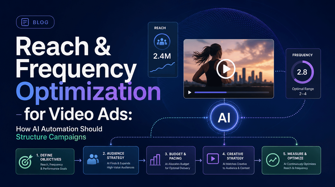 Reach & Frequency Optimization for Video Ads: How AI Automation Should Structure Campaigns